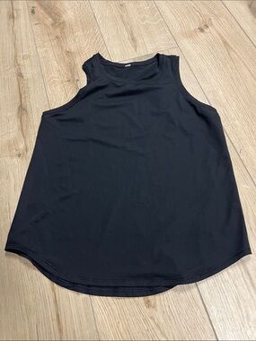lululemon athletica mesh Black Muscle Tee